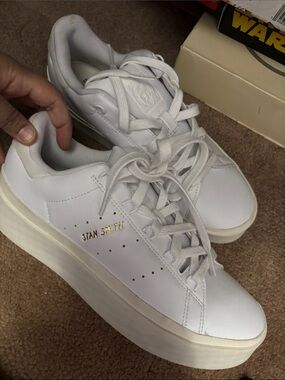 adidas Stan Smith Platform Sneakers - White